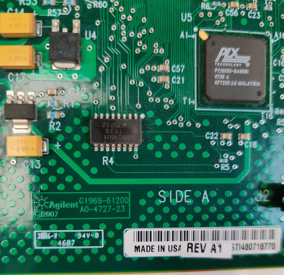 Agilent G1969-61200 Detector PCB w G1969-60010 for 6220 TOF LC/MS G1969A Tested