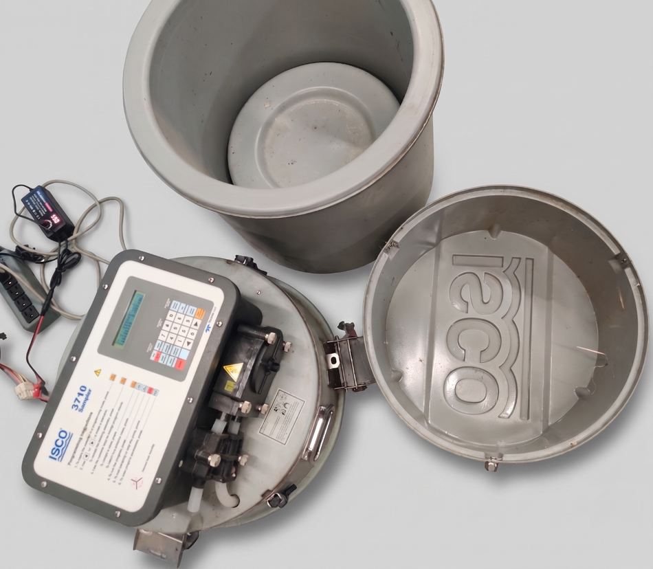 ISCO 3710 Waste Water Sampler Full Size 60-3714-001 Tested and Working