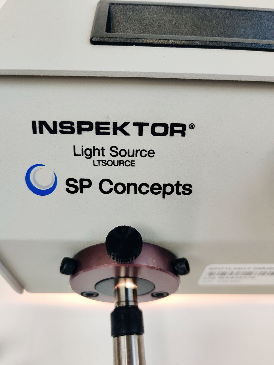 SP Concepts Light Source FOI-150-UL w 4ft Fiber Cable and 15kg Clamp Tested