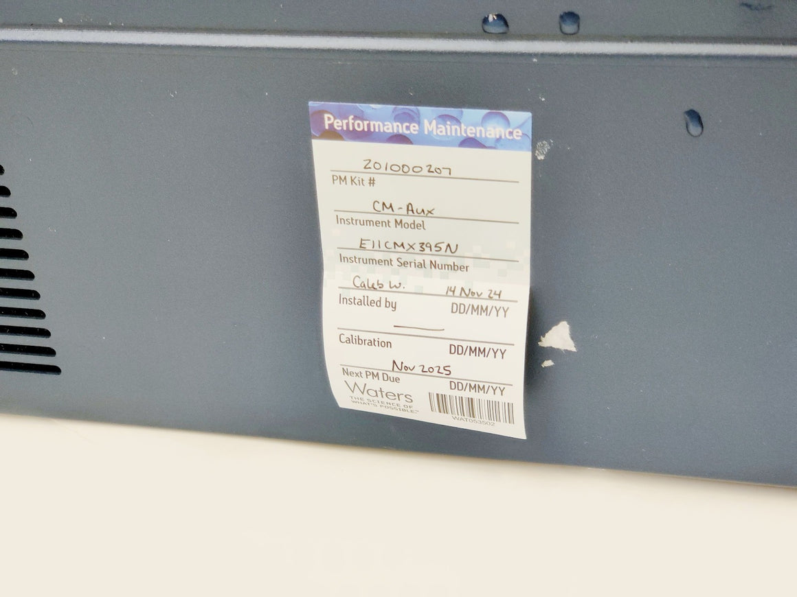 Waters Acquity UPLC Column Manager Auxiliary 186015049 Tested Green Light Status