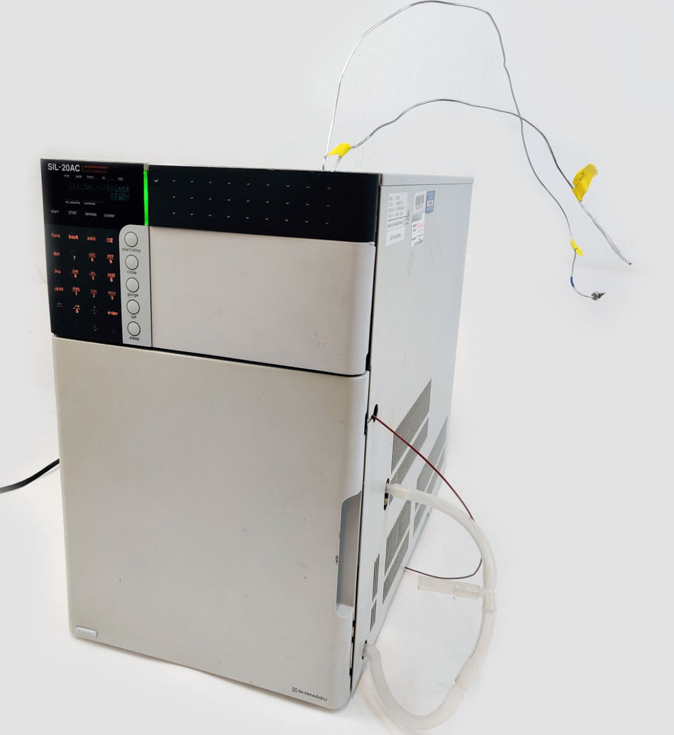 Shimadzu SIL-20 AC Prominence Autosampler HPLC System Tested