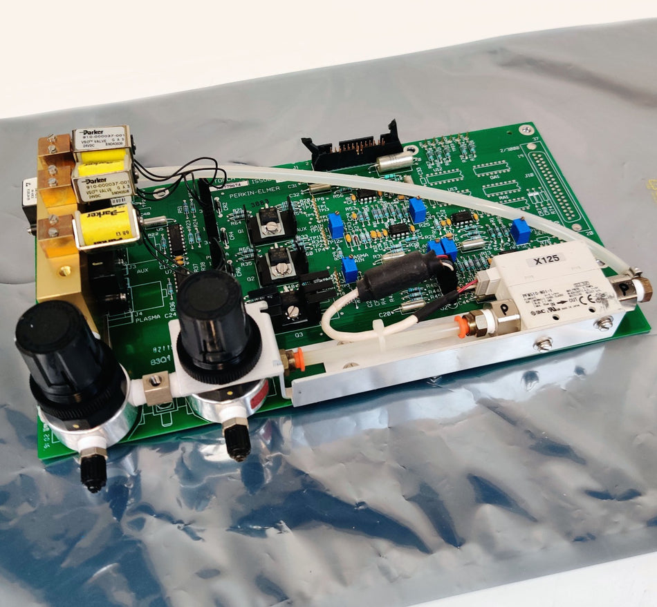 PerkinElmer PerkinElmer N0779674 issue E RF Torch Pneumatics w SMC PFM510-N01-1 Flow Sensor