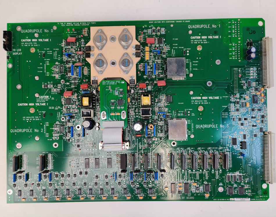 Varian 800 RF Board 03-937812-00 w Ion PCB for 300-MS 310-MS 320-MS Tested