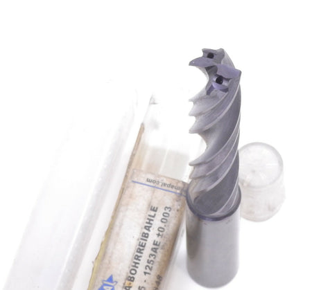 Mapal solid carbide Mega-Drill-Reamer 12.53mm M2265 Coolant Fed 144mm Long