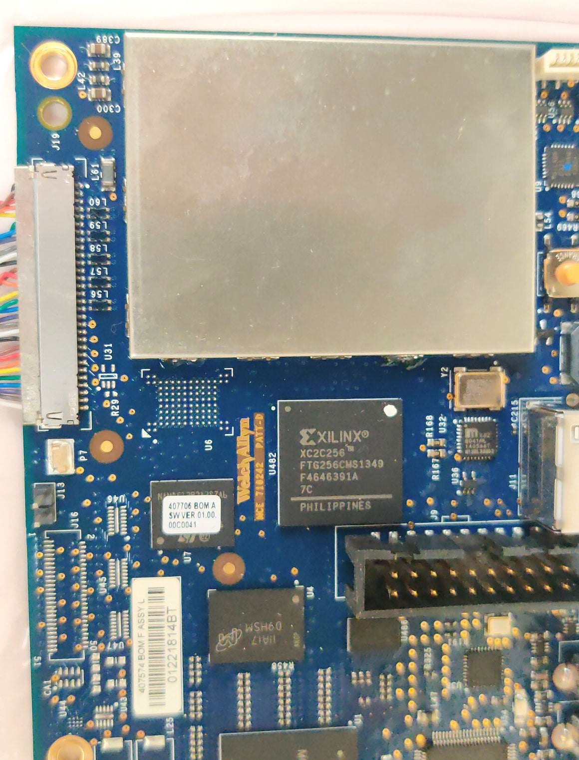 Welch Allyn 103352 PCBA Motherboard for Connex VSM 6000 68MXTW  w Cables
