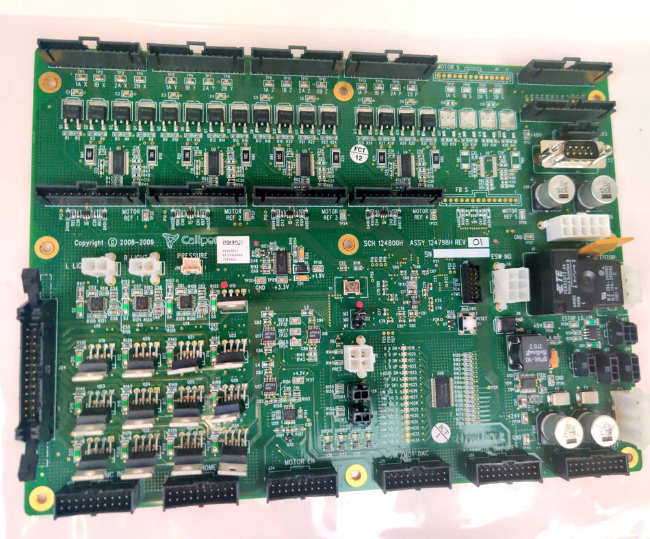 PerkinElmer PerkinElmer Caliper SCH 124800H 124798H Rev 01 Electrophoresis Backplane Board