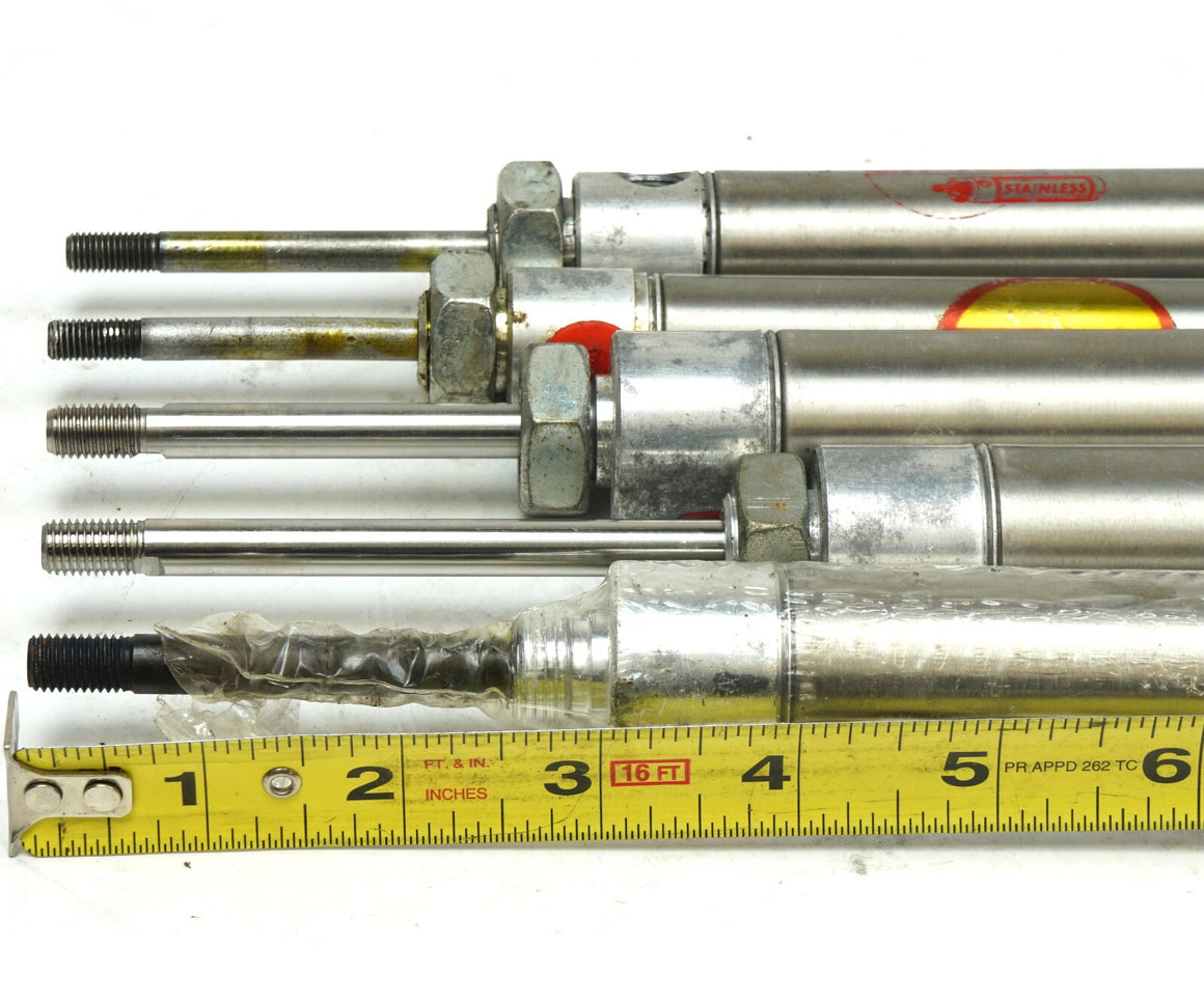 5pc Bimba Cylinder 062-D 7/8", 093-DX 1-1/16", 092-RP 1-1/16", 043.25-D XE M-092