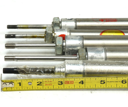 5pc Bimba Cylinder 062-D 7/8", 093-DX 1-1/16", 092-RP 1-1/16", 043.25-D XE M-092