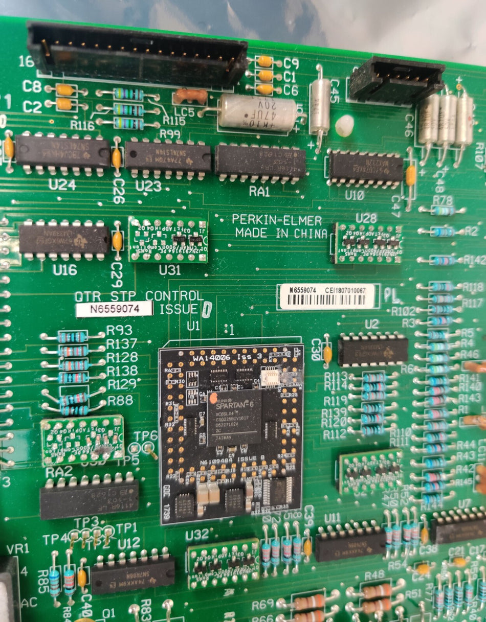 PerkinElmer N6559074 rev C or D QTR SPT Control PCB for Clarus compare N6559024
