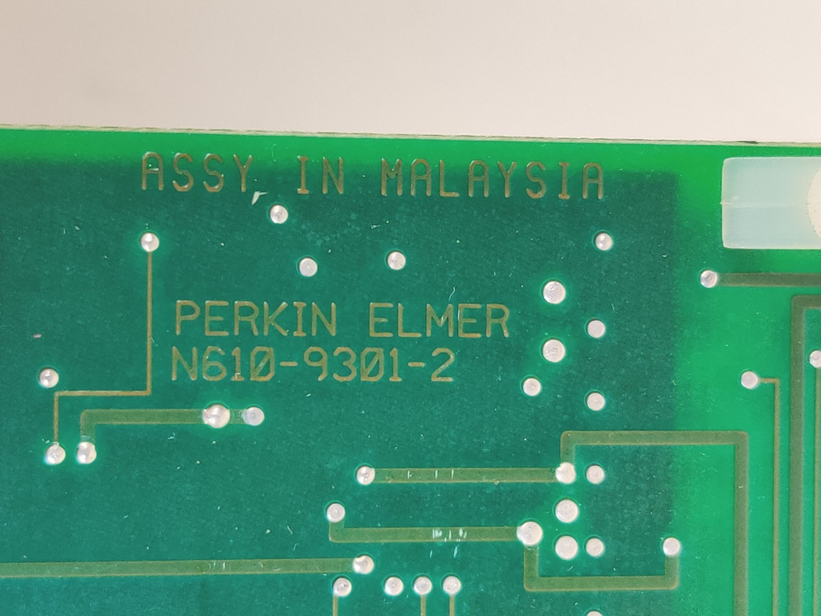 PerkinElmer N6509103 LEGO XDCR Valve Module w Parker EPC-1001 Clarus GC/MS