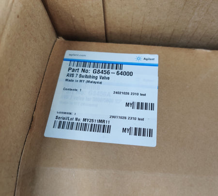 Agilent G8456A AVS 7 Switching Valve 5800/5900 ICP-OES G8495-64000 NIB
