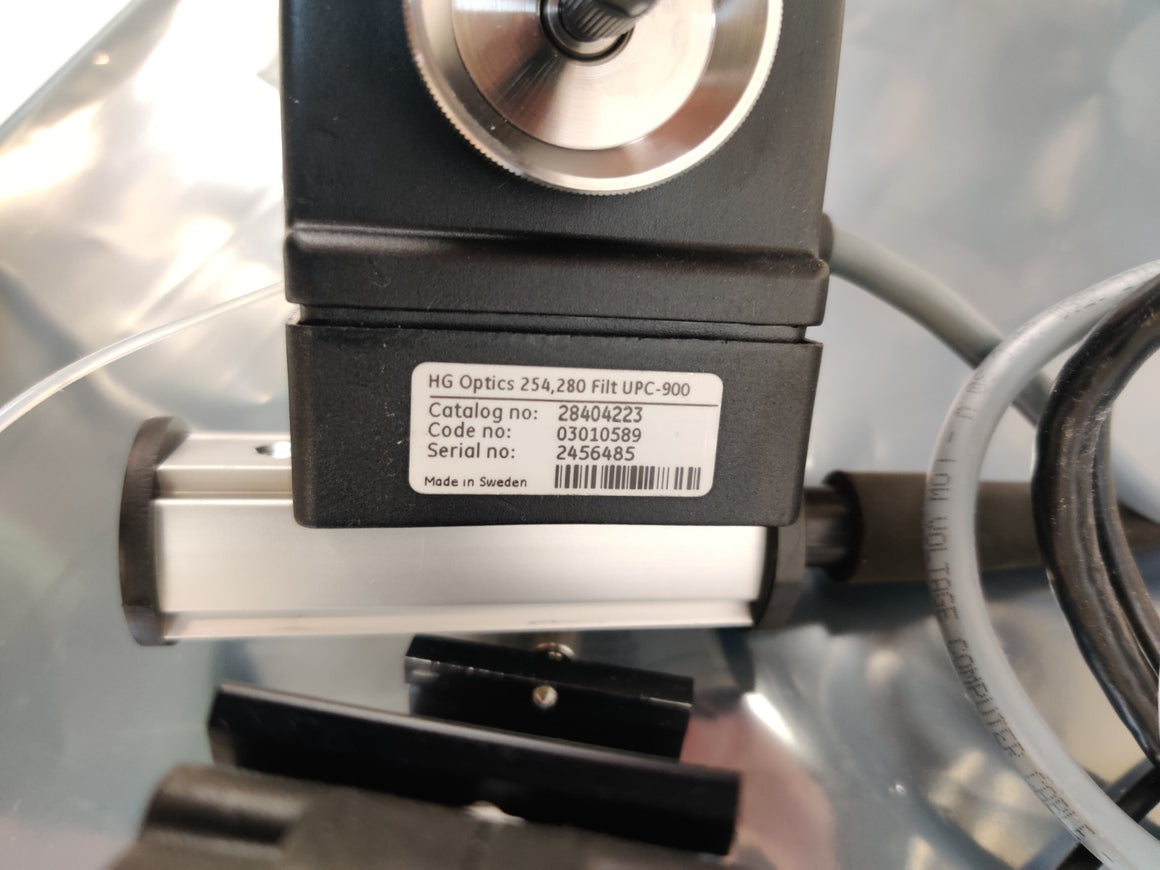 GE Cytiva AKTA Hg Lamp 28404223 Hg Optics 254 280nm FR-902 Restrictor Tested