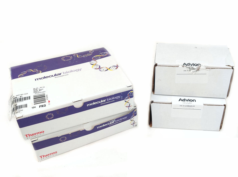 2 box of Thermo AB-0600 0.2mL 96-Well PCR 25 Plates & 384 Sample Tip Rack