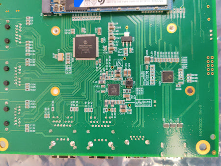 PerkinElmer SOM Carrier PCB N6409034 rev A w SSD for 2400 Gas Chromatograph
