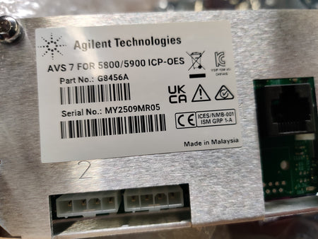 New Agilent G8456A AVS 7 Switching Valve 5800/5900 ICP-OES G8495-64000 w Tubing