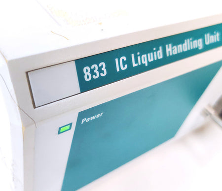 Metrohm 833 Advanced IC Liquid Handling Unit Ion Chromatography Sytem 2.833.0040