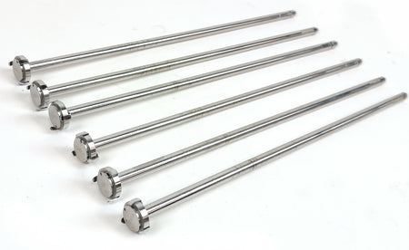 Distek Basket Shaft 15.25" Spring-Clip 2100 Dissolution System lot of 6