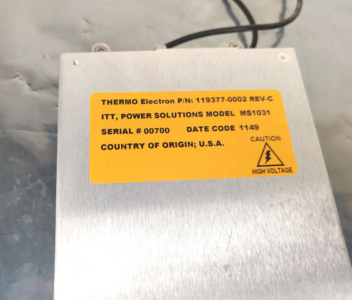 Thermo 119377-0002 Multiplier/Dynode Power Supply for ITQ, DSQ, Trace & Focus MS