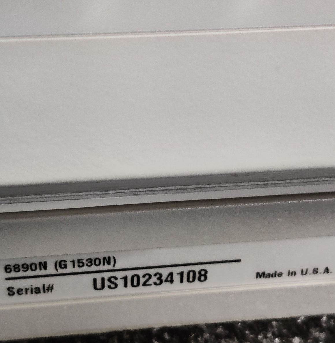 Agilent 6890N Network Gas Chromatograph G1530N with FID and NPD Detector Tested