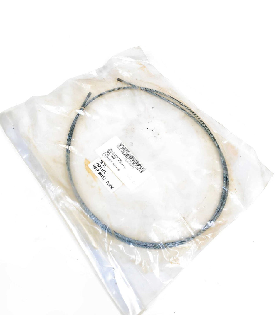 3/16" Stainless Steel Wire Rope Cable 7x19, 6 Ft 7521159, MilSpec