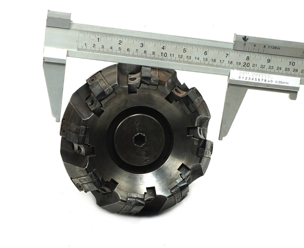 Greenleaf 6" Cutting Diameter 30° Lead Face Mill M430LNP06A w/ Lovejoy Holder
