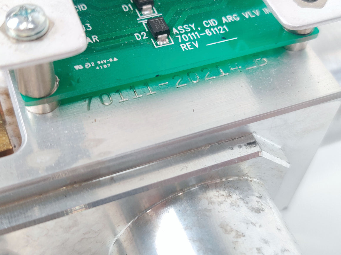 Thermo TSQ Quantum 0111-61121 CID Argon Valve PCB, Collision Gas & Valves Tested