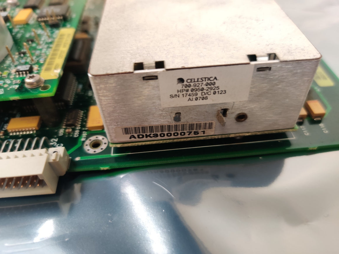 Agilent 5973N MSD Detector Mainboard G1099-60010 With G1099-60001 Log Amp Tested