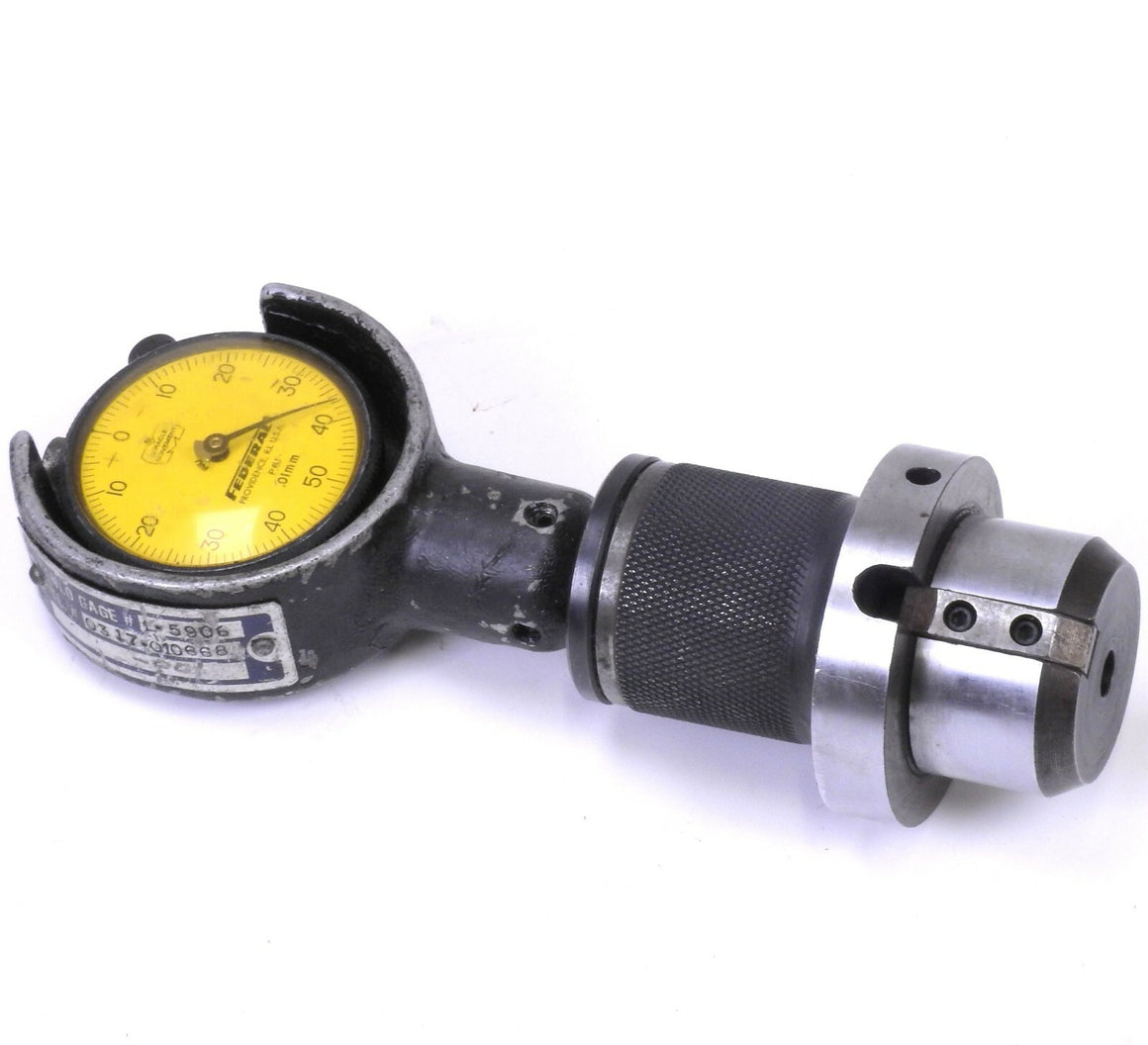 Hanlo 2.5" Cylinder Concentricity Runout Sweep Gage 1.3mm(0.051") Range
