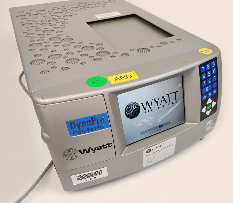 Wyatt DynaPro DLS Dynamic Light Scattering PlateReader WPR-11 30 Day Returns