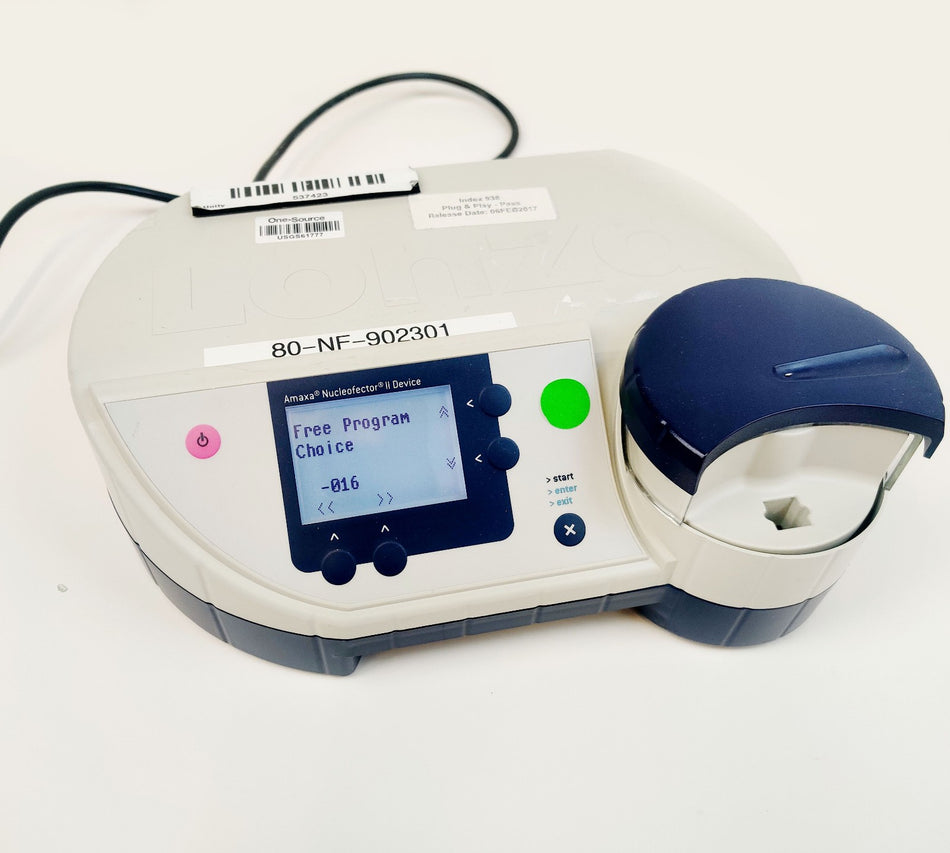 Amaxa Biosystems Nucleofector II Electoporator Transfection System Tested