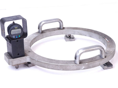 FEG 6/8"- 7/8" Shallow Diameter Offset Bore Depth Gage, 3 Point Donut Frame