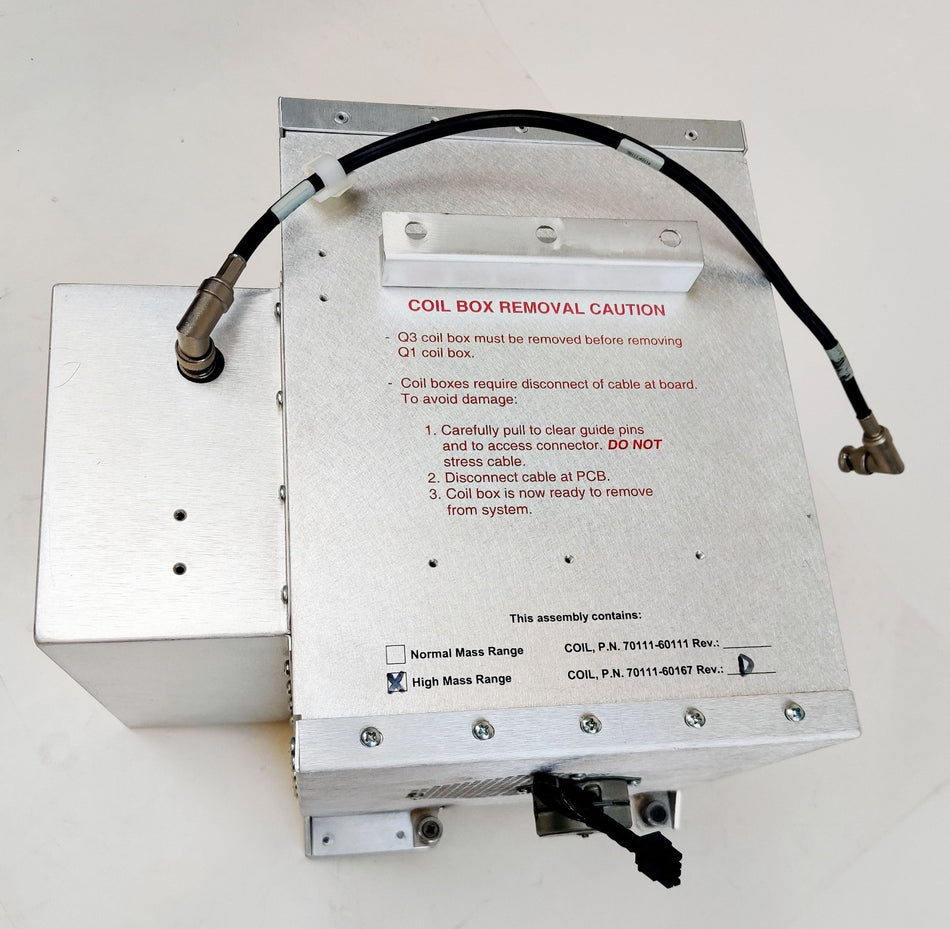 Thermo Quantum Q3 Coil Box High Mass Range 70111-60167 w 70111-63120 Q3 RF Cable
