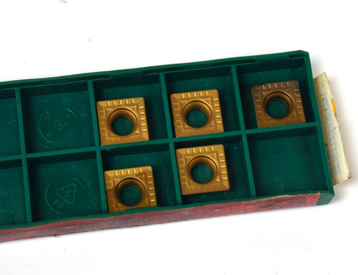 Walter Tiget-Tec10x SPMT120408-F55 WAK25 5x SPMT120408-D51 WAP35 Carbide Inserts