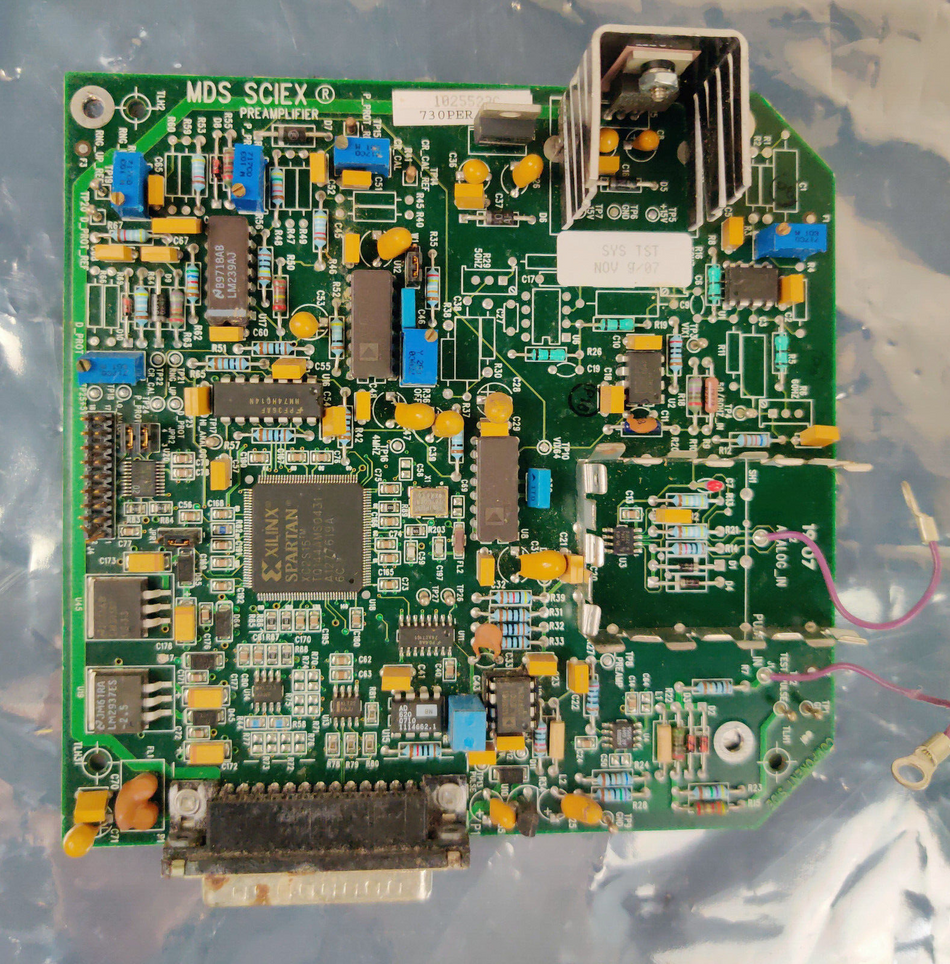 PerkinElmer MDS Sciex 1025523C PerkinElmer Preamplifier Board for ELAN ICP-MS