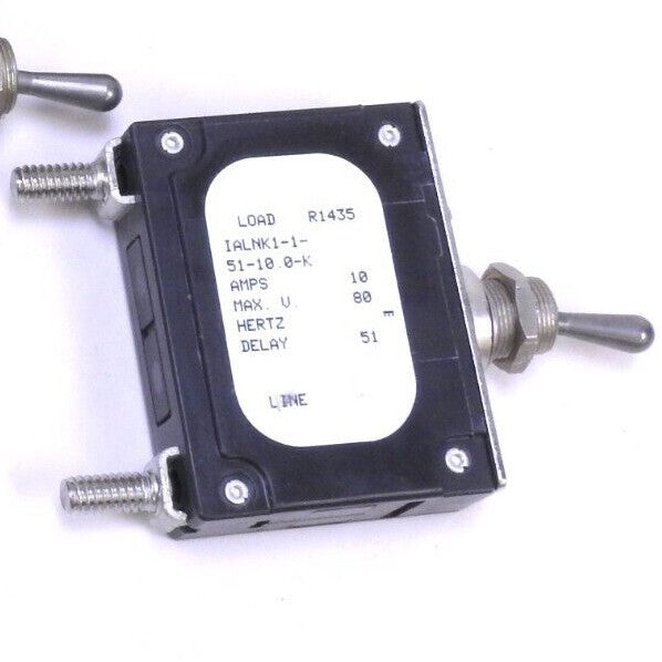Airpax Sensata IALNK1-1-51 Hydraulic Magnetic Circuit Breaker Toggle 1 Pole
