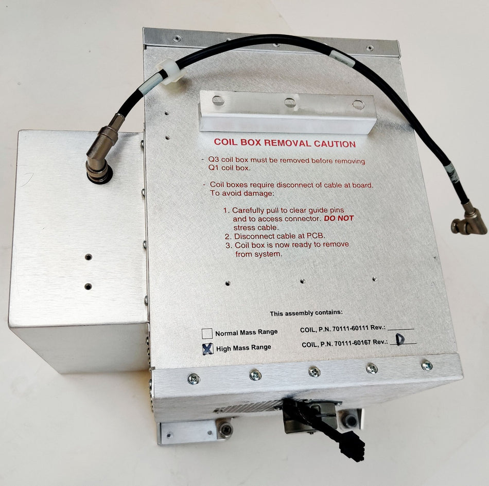Thermo Quantum Q1 Coil Box High Mass Range 70111-60167 w 70111-63116 Q1 RF Cable