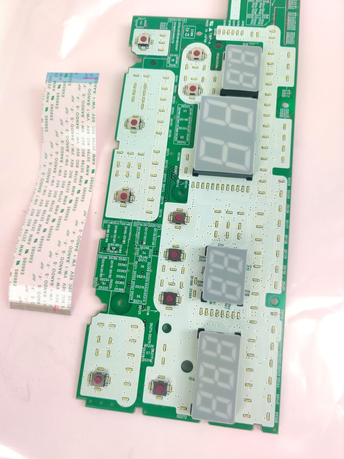 Olympus UPUHI4PN00 XDV653501 Display Panel PCB for UHI-4 High Flow Insufflator