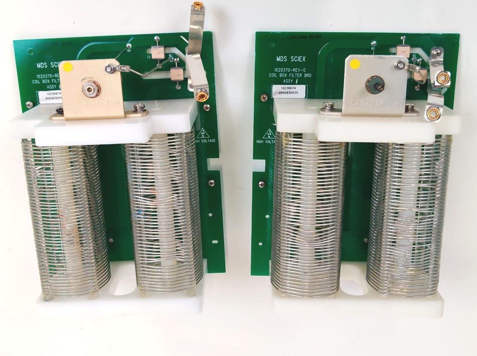 2pc PerkinElmer MDS Sciex N8159084 1020370 Coil Box filter Board for Nexion 1000