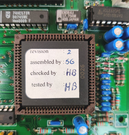 PerkinElmer TGA 6 N0121802 Main Control Board PCB