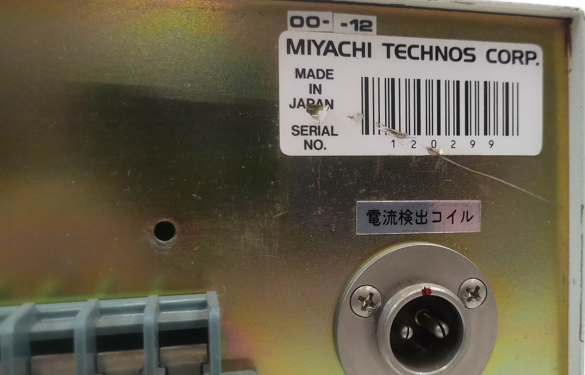 Miyachi Unitek CS-1300 Seam Spot Welding Control Device. Japan