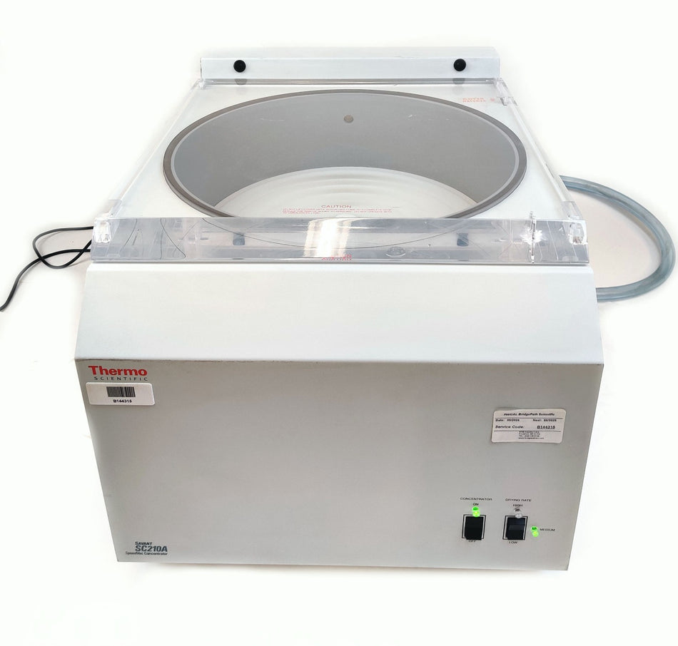 Thermo Savant SpeedVac High Capacity Concentrator SC210A w/ RH200-12 Rotor