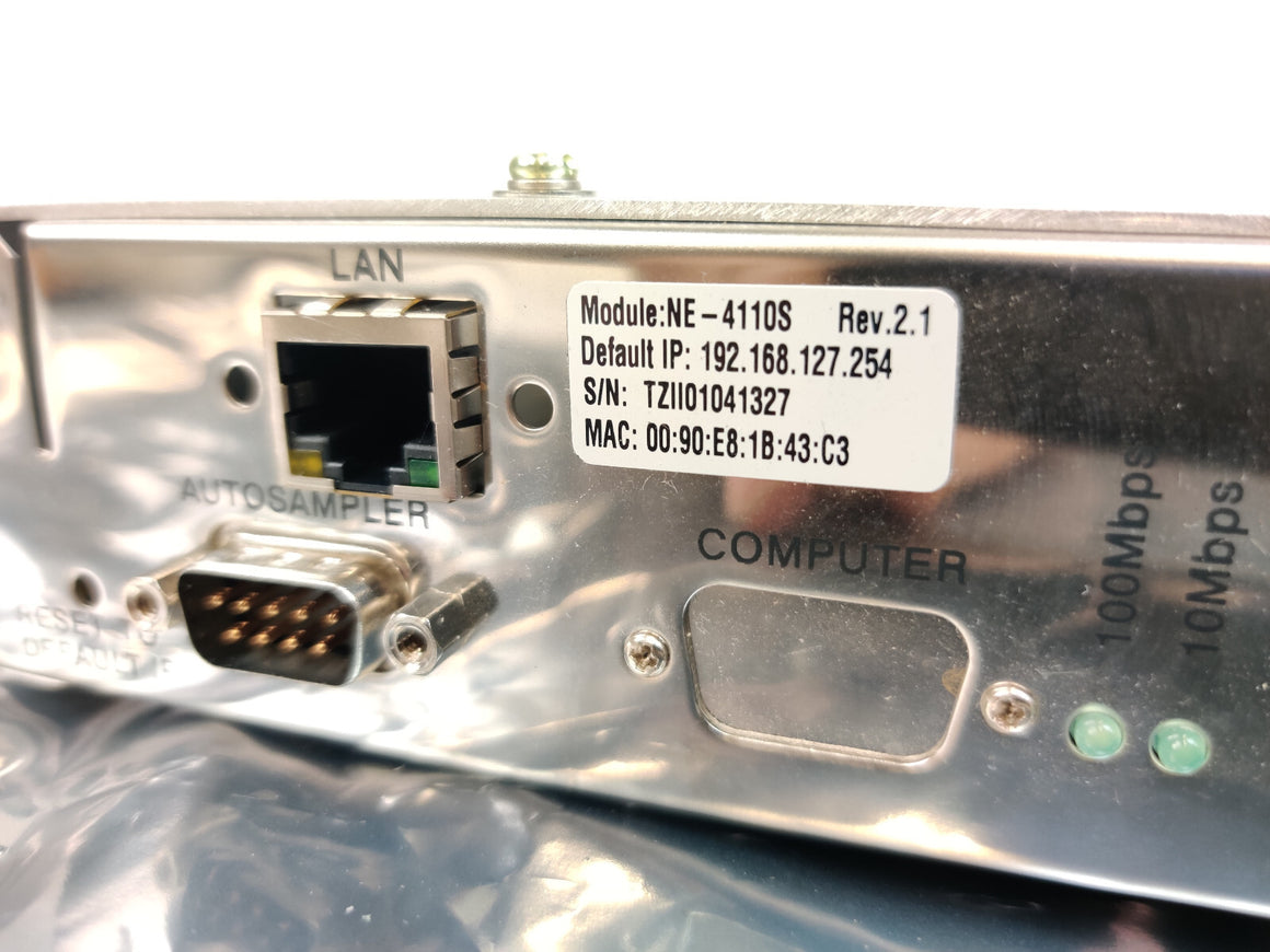 Thermo Trace GC Ultra CPU Ethernet Module: NE-4110S Rve. 2.1