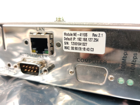 Thermo Trace GC Ultra CPU Ethernet Module: NE-4110S Rve. 2.1