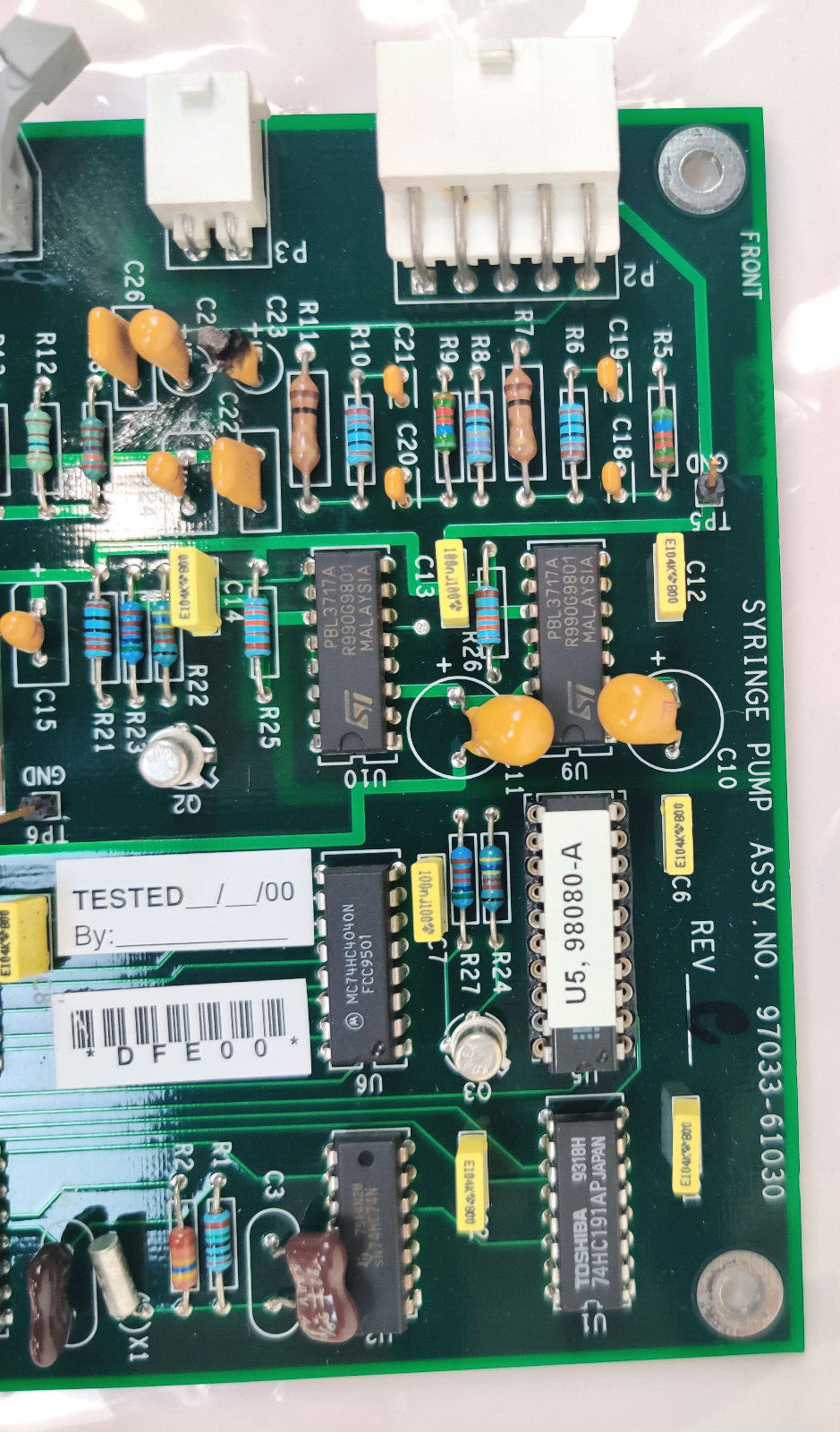 Thermo LCQ Advantage Ion Trap MS 97033-61030 Syringe Pump Control PCB Board