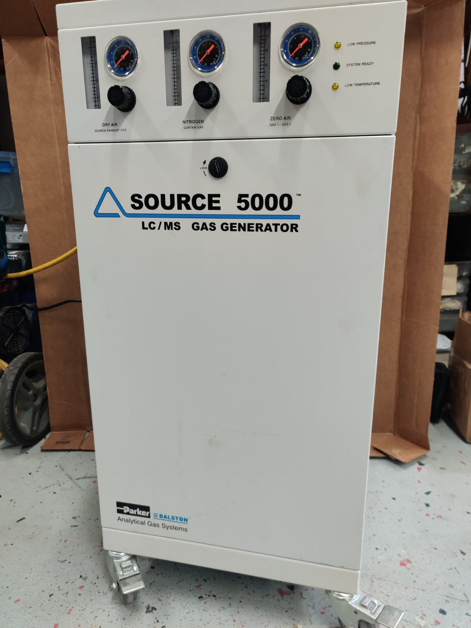 Parker Balston Source 5000 LC/MS Tri-Gas Generator LCMS-5000 Nitrogen Tested