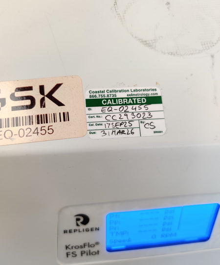 Spectrum Labs KrosFlo TFF System Pump w Head, Scale. Repligen Masterflex 74000
