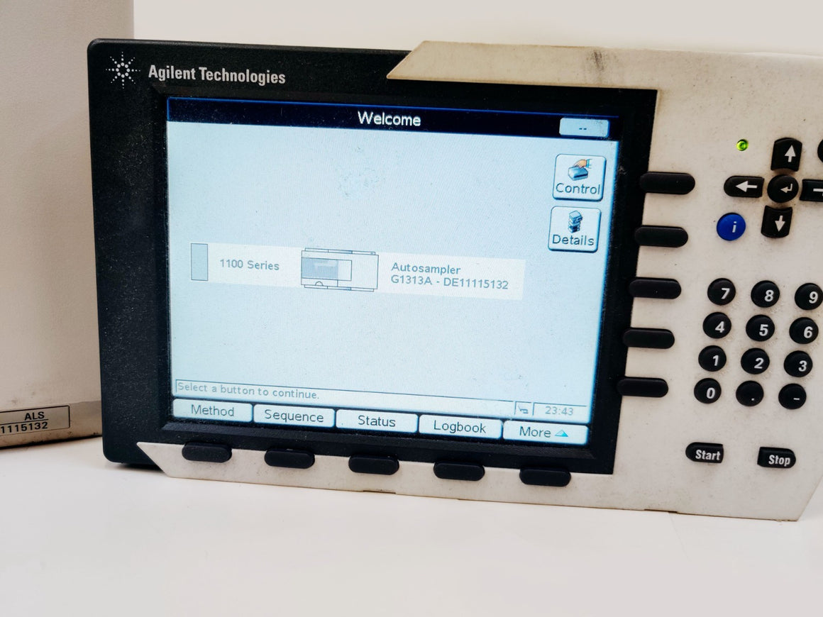 Agilent G1313A ALS Standard Autosampler 1100 HPLC Tested. Calibrated