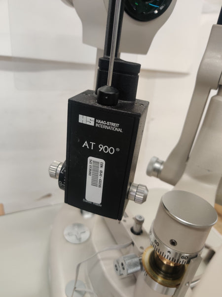 Marco G5 Ultra Zoom Slit Lamp with Haag Streit AT 900 Tonometer, Rheostat