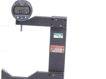 Starrett Dial Indicator Snap Gauge .97"-5.4" Range w Mitutoyo 543 Indicator. USA