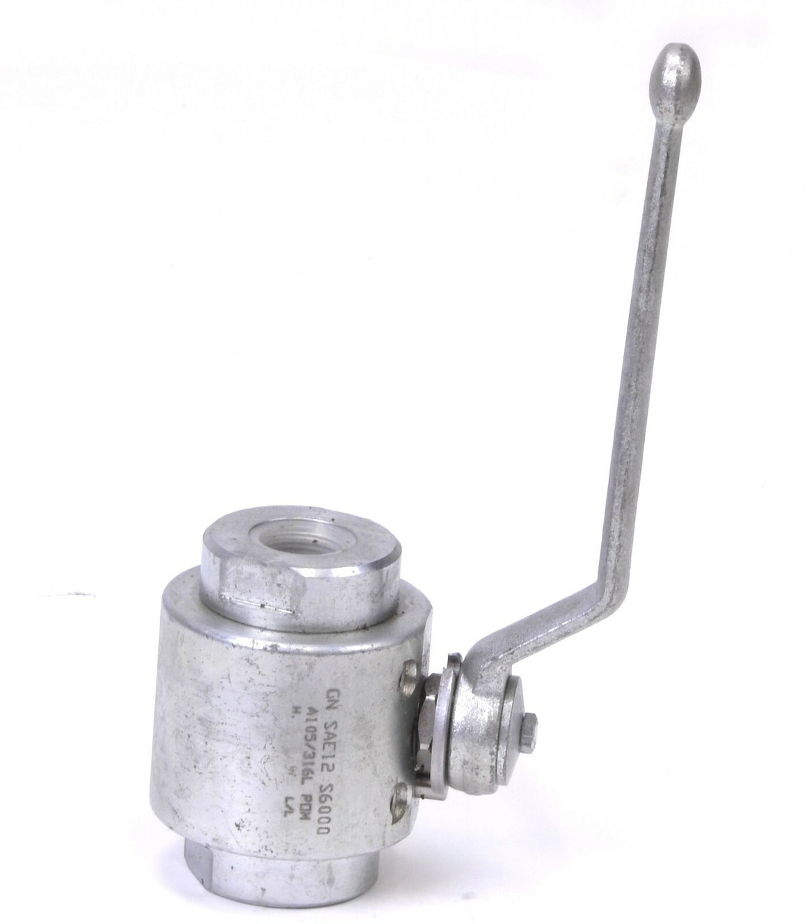 Gemels GN SAE12 S6000 A1 05/316L Carbon Steel 2 Way Manual Ball Valve 3/4"